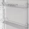Frigorífico INDESIT | INKS 1401 S4E1 | Classe de eficiência energética E | Independente | Combinado | Altura 202,5 cm | Capacidade útil do compartimento de refrigeração 266 L | Capacidade útil do compartimento de congelação 120 L | 38 dB | Prateado