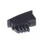 Adaptador helos TAE F ficha/6P4C conector fêmea, estreito, Bel. US-Std, solto