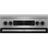Gorenje GKS6C71XF Fogão independente com forno prateado