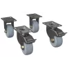 Rodas para rack Zebra CS-RAC-WHEEL para racks de servidores de 30–60 posições — conjunto para mobilidade do rack