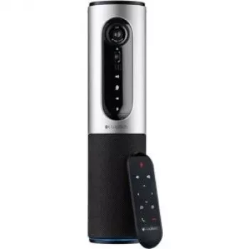 Webcam Logitech ConferenceCam Connect prateado