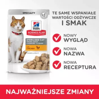 HILL'S Science Plan Adult com frango - alimento húmido para gatos - 85 g