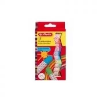 Giz Herlitz 8856502 — Giz branco quadrado, 36 unid., envolvido em papel, não afiado