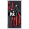 Conjunto de alicates Knipex Power-Pack, 3 peças, polido, plástico