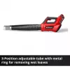 Soprador de folhas sem fios profissional GP-LB 36/230 Li E BL-Solo, 36 Volt (2x18 V) (vermelho/preto, sem bateria e carregador)