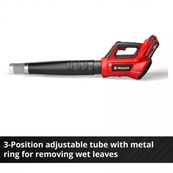 Soprador de folhas sem fios profissional GP-LB 36/230 Li E BL-Solo, 36 Volt (2x18 V) (vermelho/preto, sem bateria e carregador)