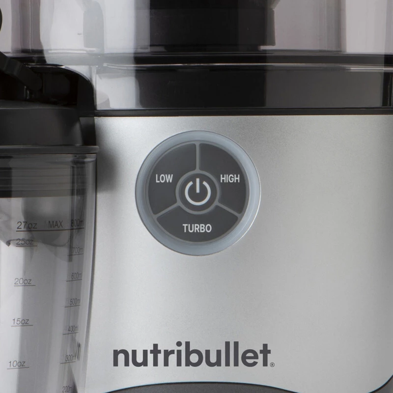 Extrator de sumo NutriBullet juicer Pro NBJ200G (prateado/cinzento, 1.000 Watt) (0C22500002)