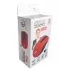 Rato ótico sem fios Rebeltec STAR vermelho