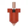 Bloco de aquecimento Creality 3D 4001030123 K1 K1Max preto cobre vermelho