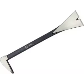 Extrator de pregos c.k tools T4312 250 mm — removedor manual de pregos, garra curva, construção em aço