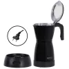 Cafeteira moka elétrica Camry CR 4415b 0,5 L, 480 W, preta