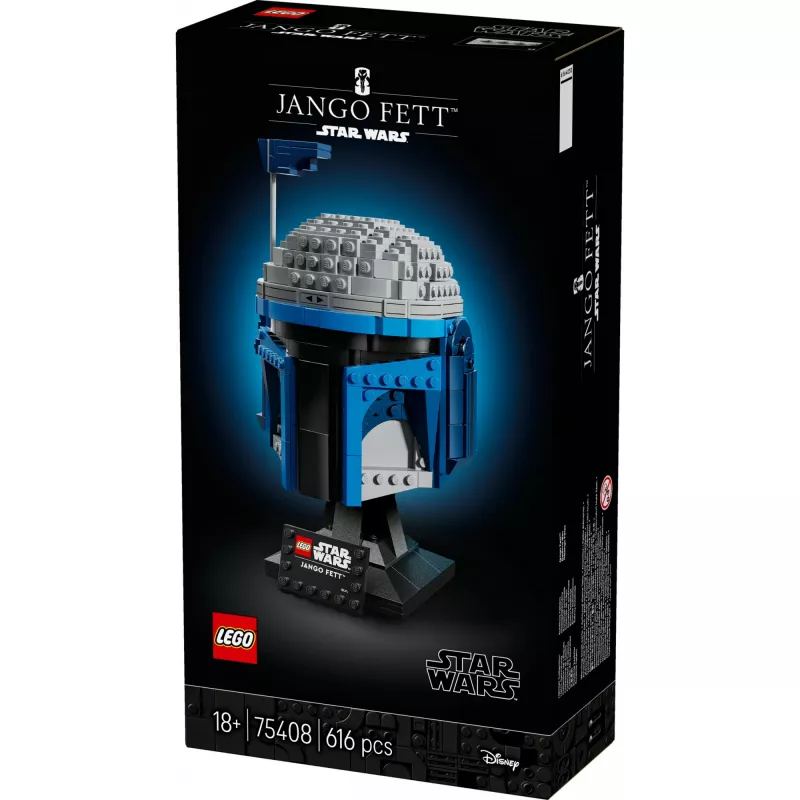 LEGO Star Wars 75408 Capacete de Jango Fett, 616 peças, 18+