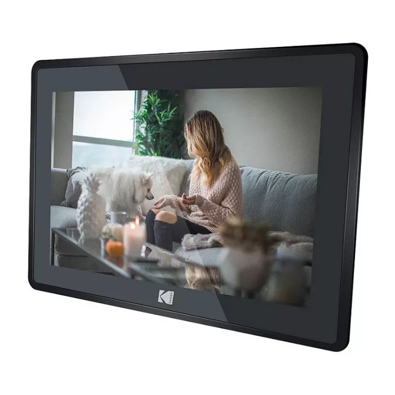 Moldura digital Kodak RCF-106H 10 polegadas ecrã tátil Wi-Fi