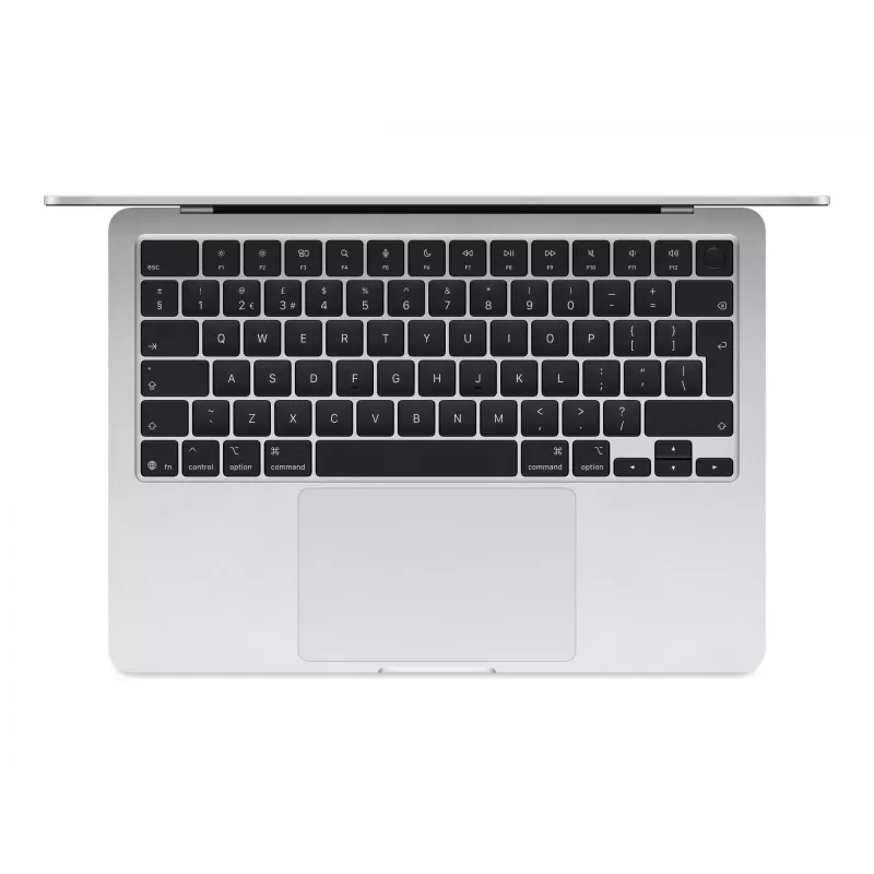 Apple MacBook Air 13 (2025), 16 GB, 512 GB, M4 (10-CPU/10-GPU), prateado, fonte de alimentação 35W Dual USB-C Port, alemão, MW0X3D/A