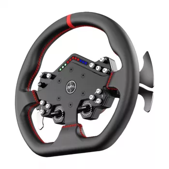 Volante de gaming PXN WDS R2 com sensibilidade ajustável e feedback de vibração