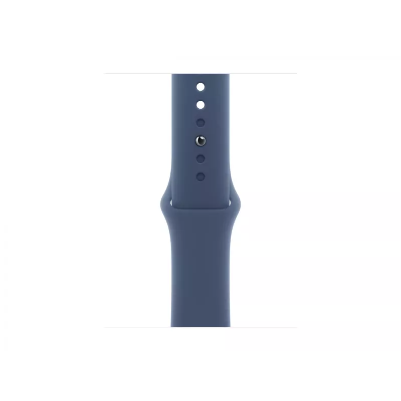 Apple Watch S10 Alumínio Cellular 42mm prateado (bracelete desportiva Denim) S/M