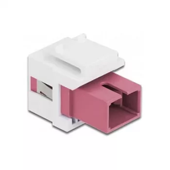 Módulo Keystone DeLOCK SC Simplex conector fêmea para SC Simplex conector fêmea
