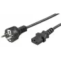 Microconnect PE020450 cabo de alimentação preto 5 m CEE7/7 conector fêmea C13
