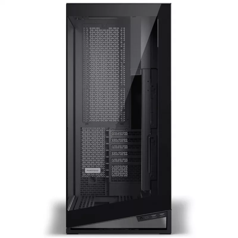 Caixa de PC PHANTEKS NV-Série NV9 MK2, EATX, DRGB, vidro temperado - preto & ventoinhas M25 Gen2 PWM D-RGB pack de 3 - Reverse Blade, 140mm, preto + DRG