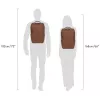 Mochila COMMUTER para portátil 13-16 polegadas, castanha
