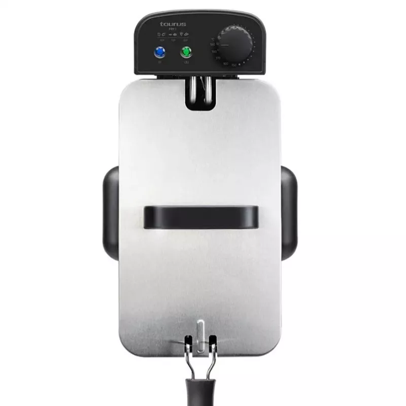 Fritadeira Taurus Fry 3 Single – capacidade de 3 L, 2000 W, aço inoxidável, termostato ajustável 150–190 °C