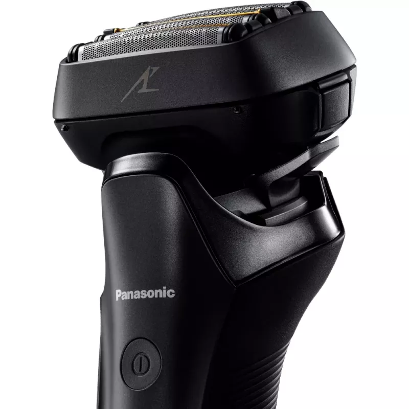 Máquina de barbear Panasonic ES-LS6A preta, bateria de iões de lítio, 50 min.