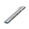 Hub LogiLink USB 3.2 Gen1 4 portas USB-A 1x USB3.0 AF 3x USB2.0 AF UA0436