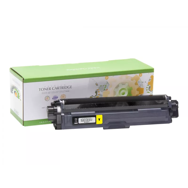 Toner Static Control para Brother TN-221Y / TN-241Y, amarelo, alternativa compatível