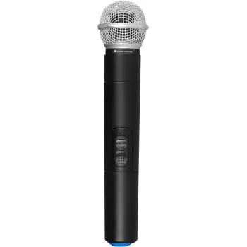 Microfone de mão Omnitronic UHF-E Serie 527,5MHz microfone de mão sem fios