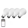 Lâmpada inteligente YEELIGHT W4 Wi-Fi/Bluetooth E27 regulável (YLQPD-0012) 4 unid.