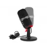 Microfone de estúdio BLOW com suporte LED — com fios USB 2.0, 20–16000 Hz, sensibilidade -50 dB, 237 g