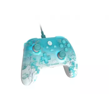 Comando com fios GameSir G7 Pro Floral para Xbox — comando com fios, edição Floral