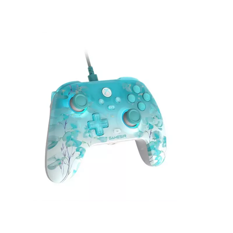 Comando com fios GameSir G7 Pro Floral para Xbox — comando com fios, edição Floral