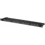 Patch panel Helos 134334 0.5U Gigabit Ethernet cinzento