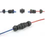 DeLOCK 67044 Acoplador de cabo impermeável IP68 RJ45 fêmea para fêmea Cat.6A, preto