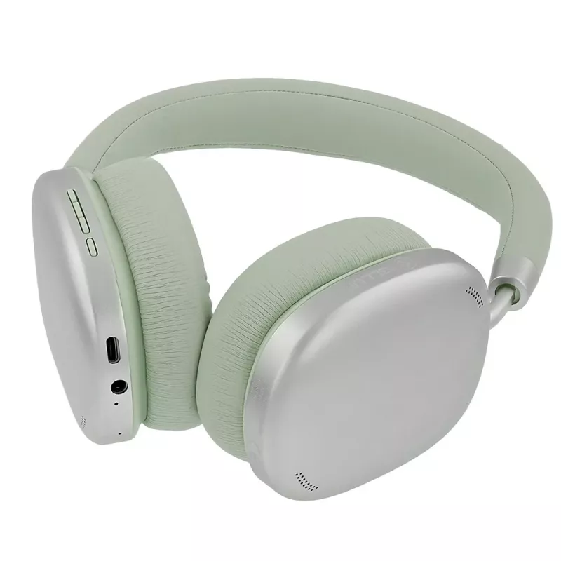 Auscultadores Bluetooth over-ear Tellur Shade ANC verdes