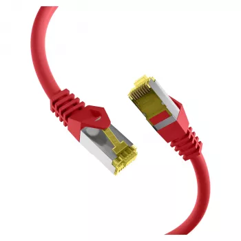 EFB-Elektronik cabo de rede RJ45 Cat.6A S/FTP LSZH Cat.7 cabo bruto vermelho 0,15 m fabricante: EFB Elektronik (MK7001.0,15R)