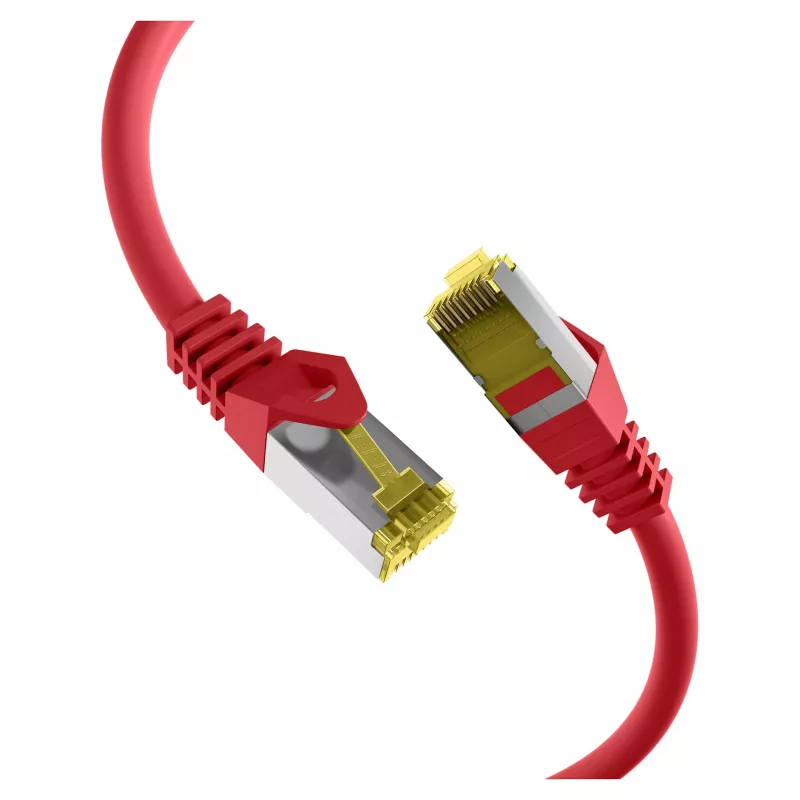 EFB-Elektronik cabo de rede RJ45 Cat.6A S/FTP LSZH Cat.7 cabo bruto vermelho 0,15 m fabricante: EFB Elektronik (MK7001.0,15R)