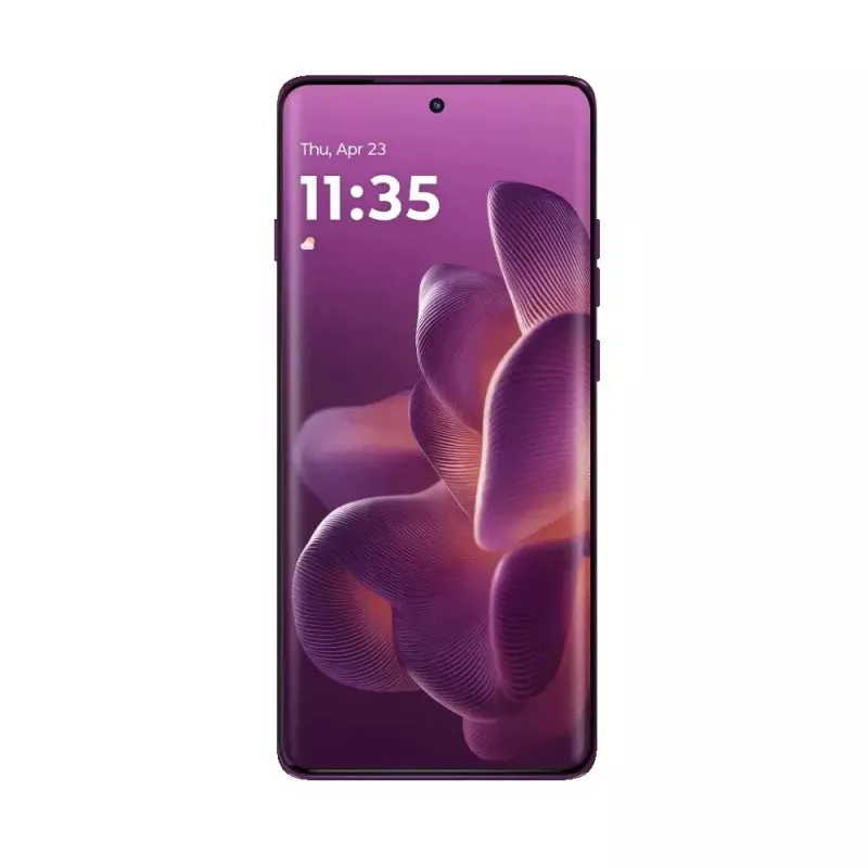 Smartphone Motorola Moto Edge 60 Pro 5G Dual-SIM, 8 GB RAM, 256 GB armazenamento, Pantone Sparkling Grape