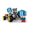 Brinquedo de construção LEGO Conjunto 72035 Super Mario Mario Kart Oficina do Toad, níveis interativos e figuras
