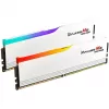 DIMM 64 GB DDR5-6000 (2x 32 GB) Dual-Kit, memória RAM branca, F5-6000J3040G32GX2-RM5NRW, Ripjaws M5 Neo, AMD EXPO