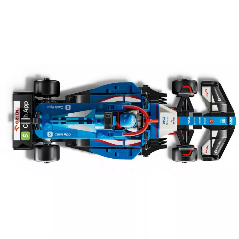 Brinquedo de construção LEGO Speed Champions modelo Carro de corrida F1 77246 — 248 peças, 1 minifigura, idade 10+