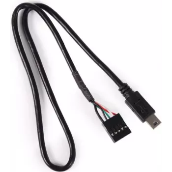Alphacool 18171 Mini-USB para placa-mãe cabo de 5 pinos 0,4 m preto
