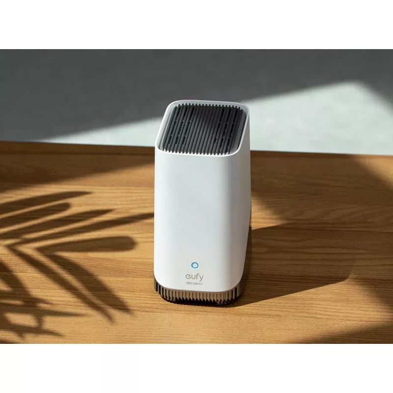 Sistema de câmaras de segurança sem fios Eufy eufyCam S330 (eufyCam 3) 4K, 3 câmaras + HomeBase 3 (T88723W1)