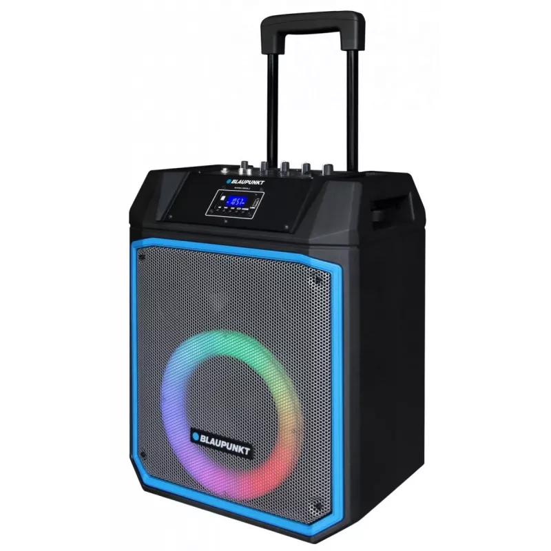 Sistema de áudio MB08.2 PLL FM USB/SD/BT Karaoke LED