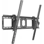 Suporte de parede para TV ONKRON UT4-B para televisores de 55–100 polegadas, preto, suporte fixo inclinável