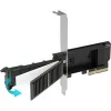 ICY DOCK MB305M4P-B gaveta amovível M.2 NVMe SSD para placa adaptadora PCIe 4.0 x4