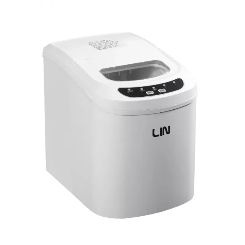 Máquina de gelo portátil LIN ICE PRO-W12 branca