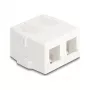 Moldura de encaixe DeLOCK 85843 plástico branco 545x573x324 mm