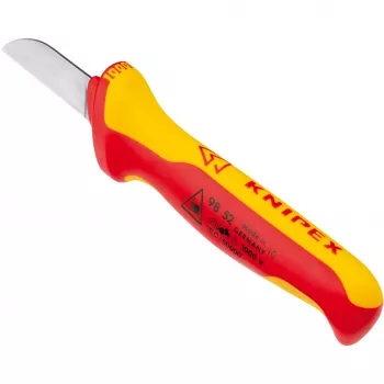 Faca de cabo Knipex VDE 180 mm com - tampa de proteção